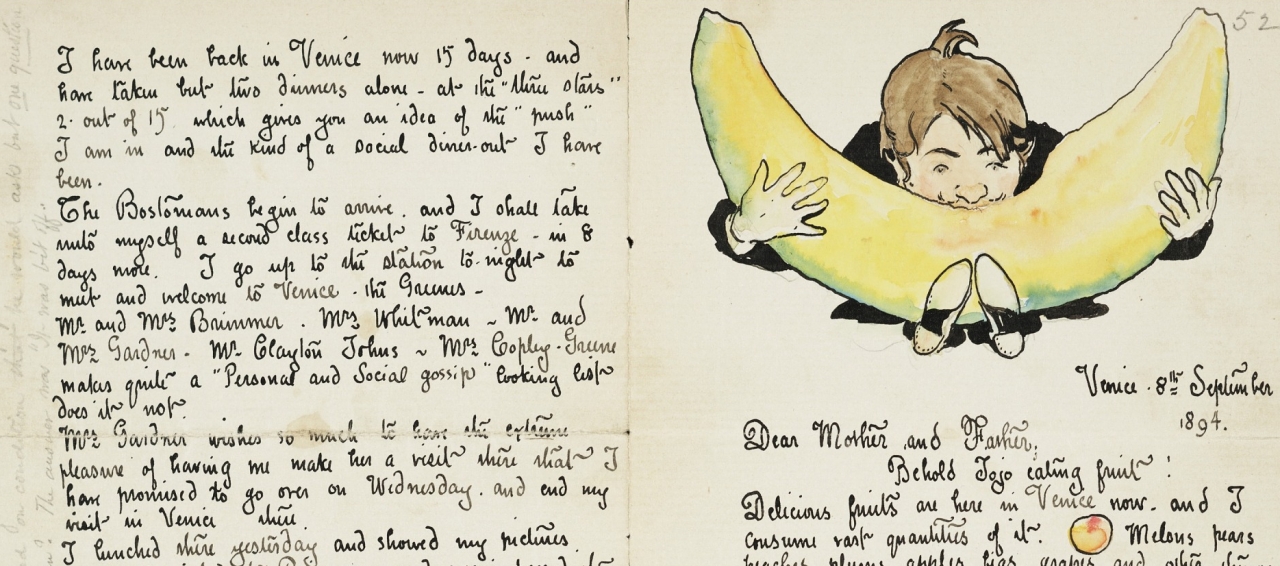 Letter from painter Joseph Lindon Smith